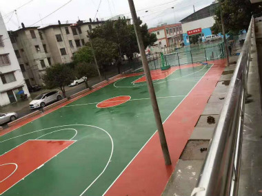 南京丙烯酸篮球场价格